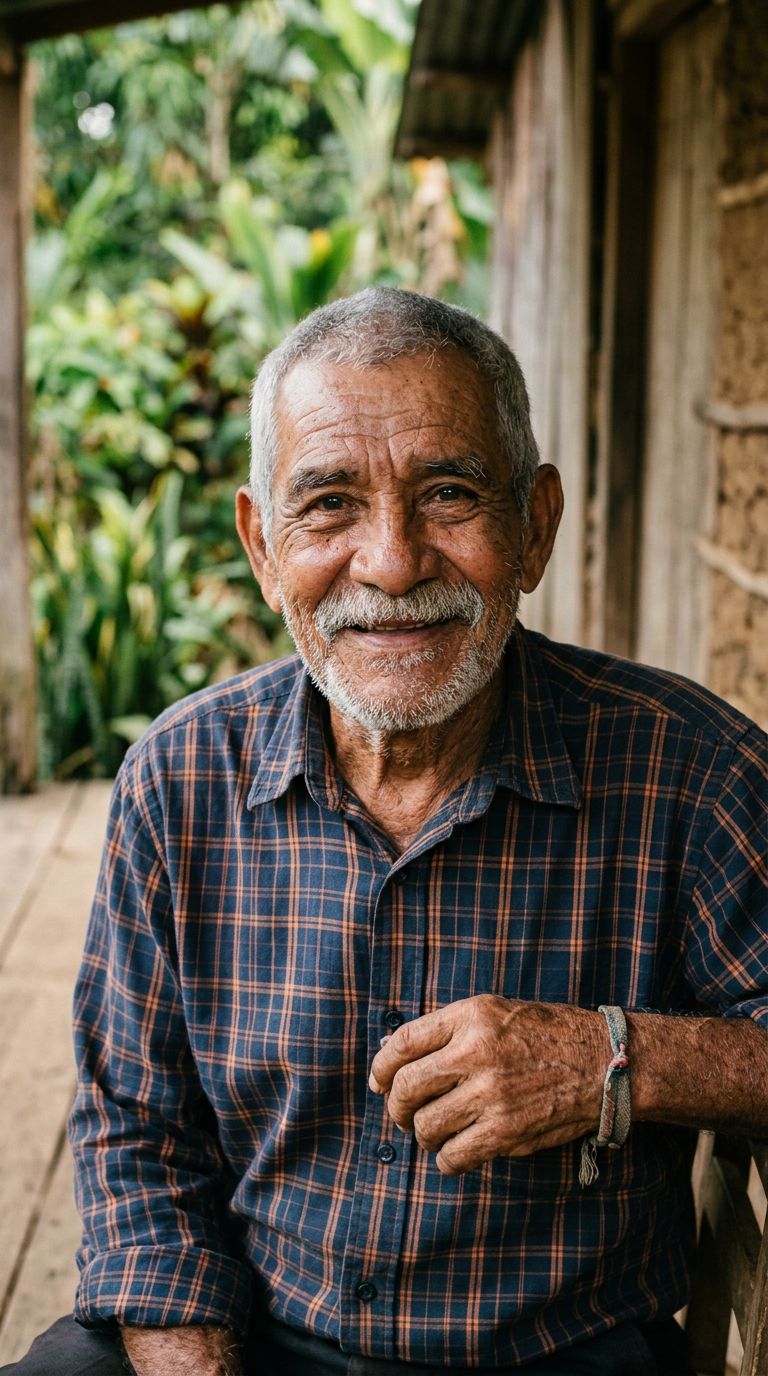 Elderly man from Nicaragua