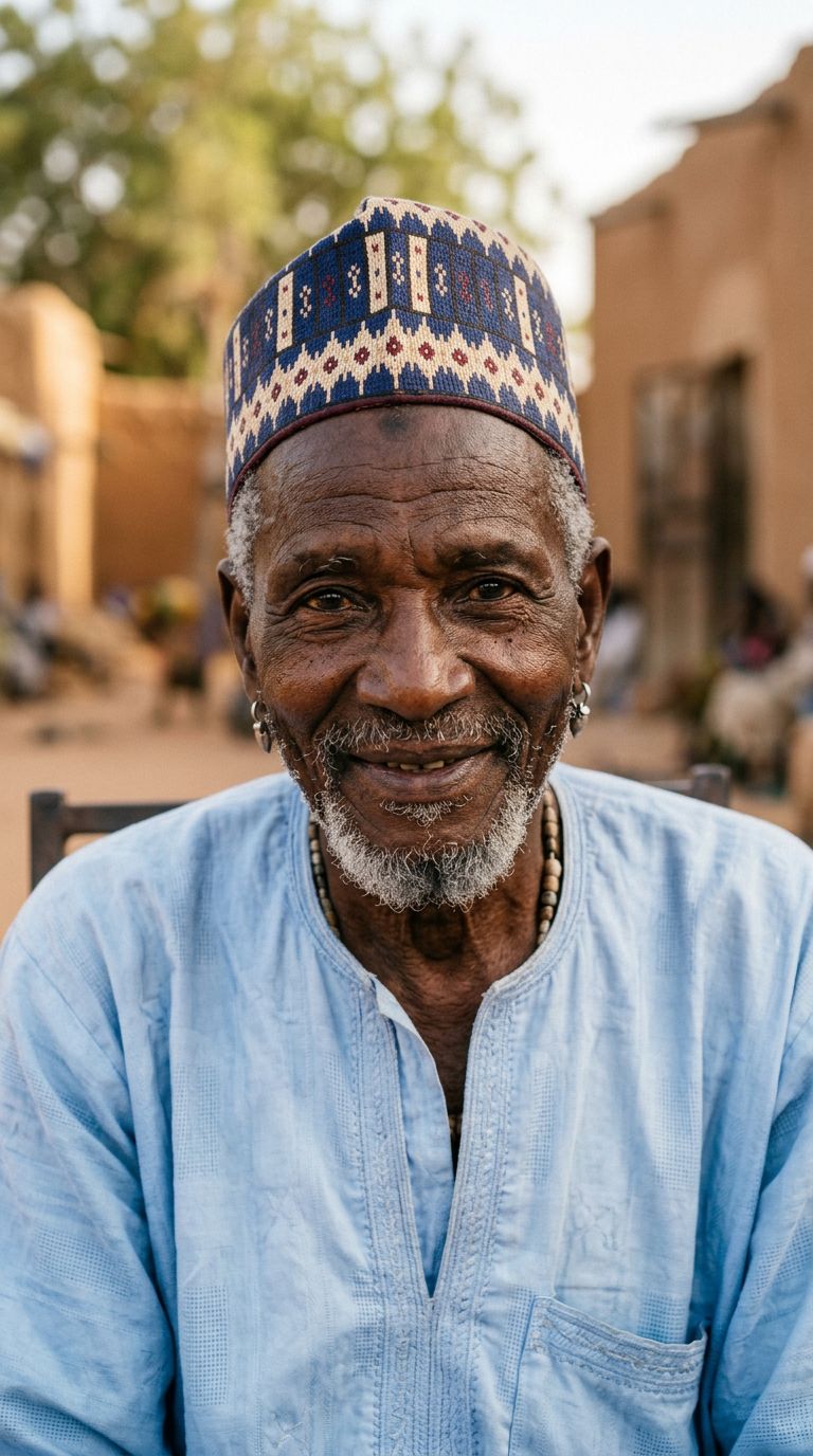 Elderly man from Niger