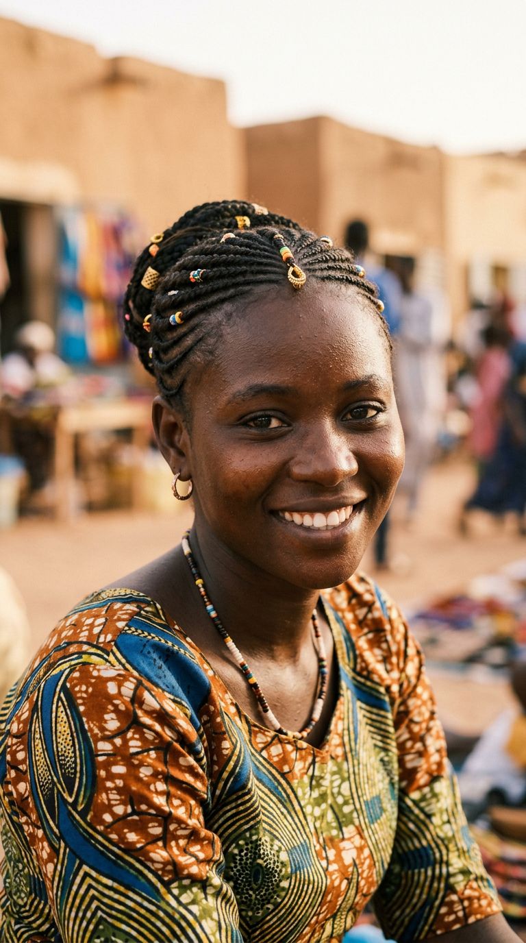 Young woman from Niger