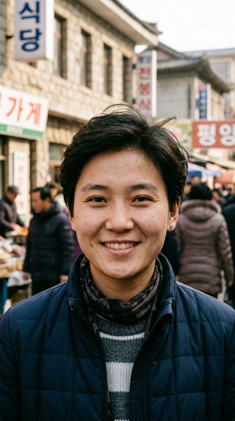 Nonbinary person from North Korea