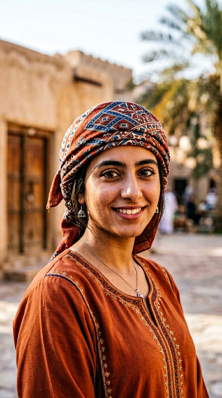 Young woman from Oman