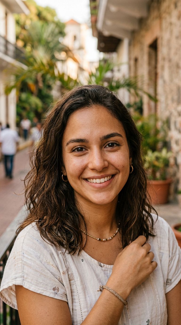 Young woman from Panama