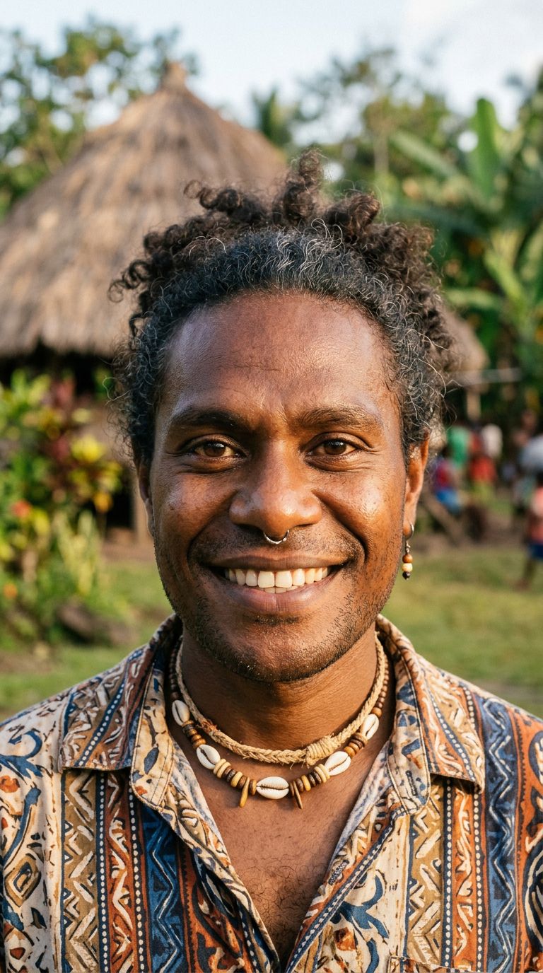 Nonbinary person from Papua New Guinea