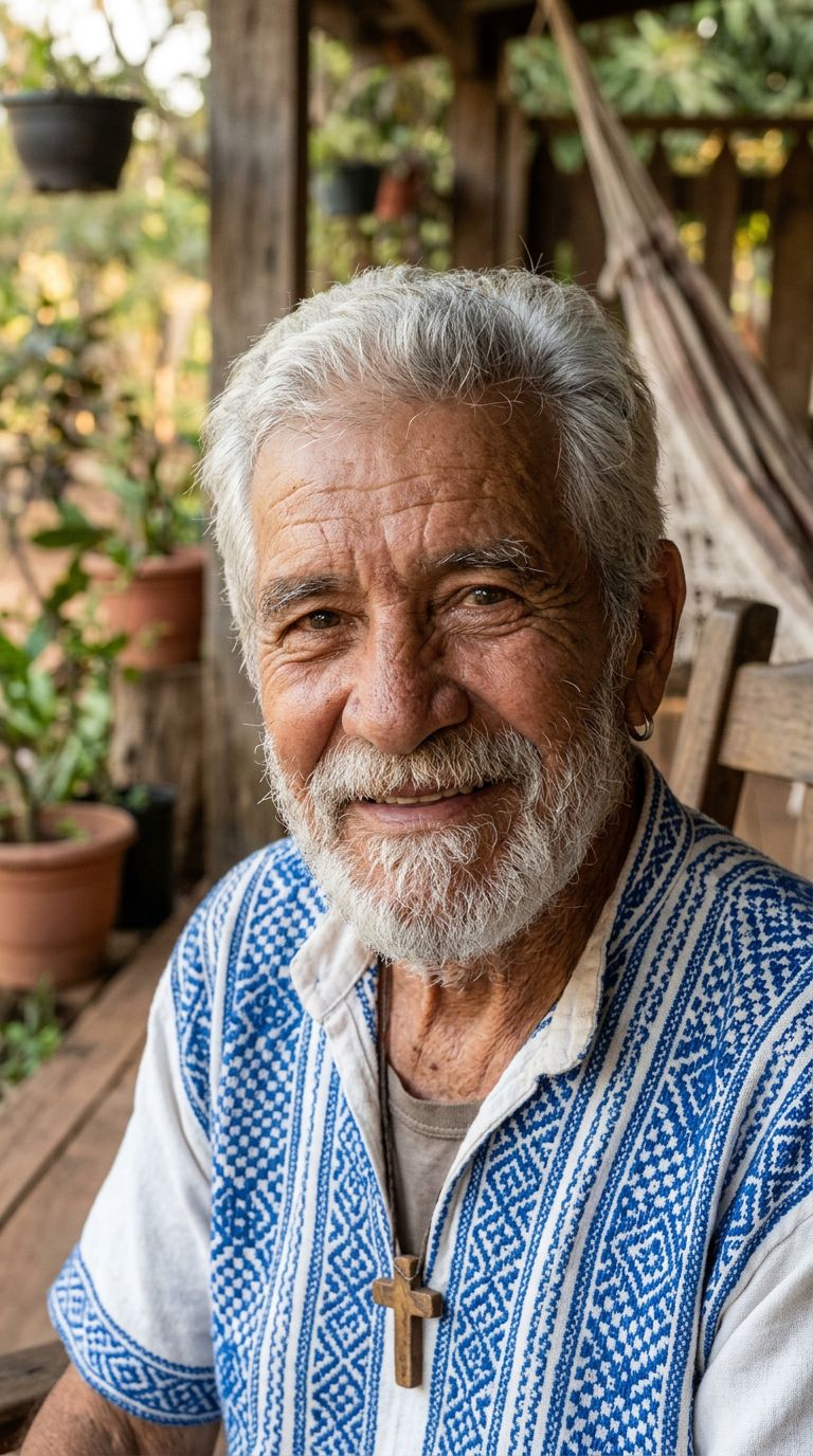 Elderly man from Paraguay