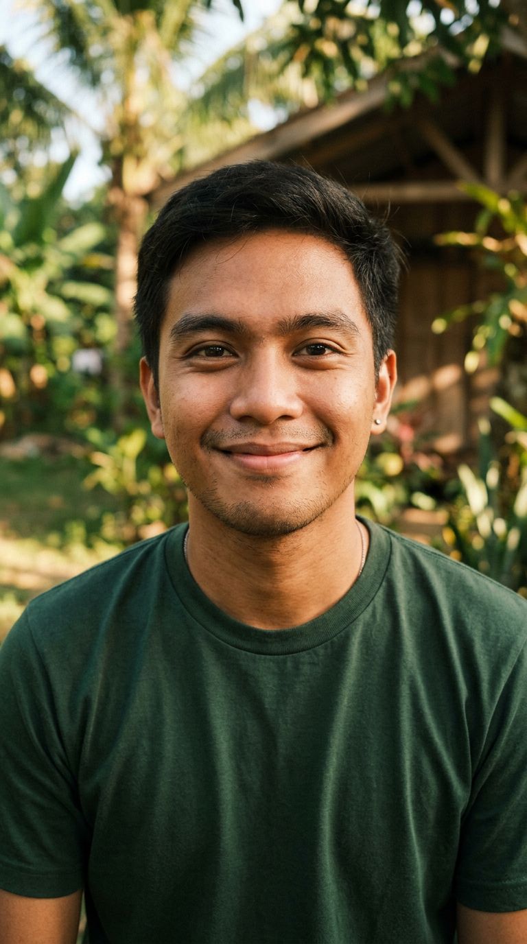 Young man from Philippines