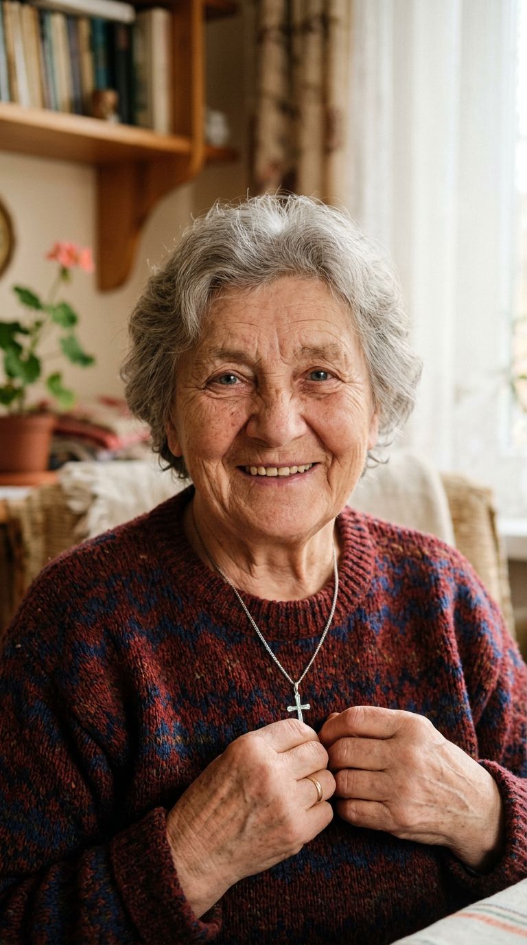 Elderly woman from Poland