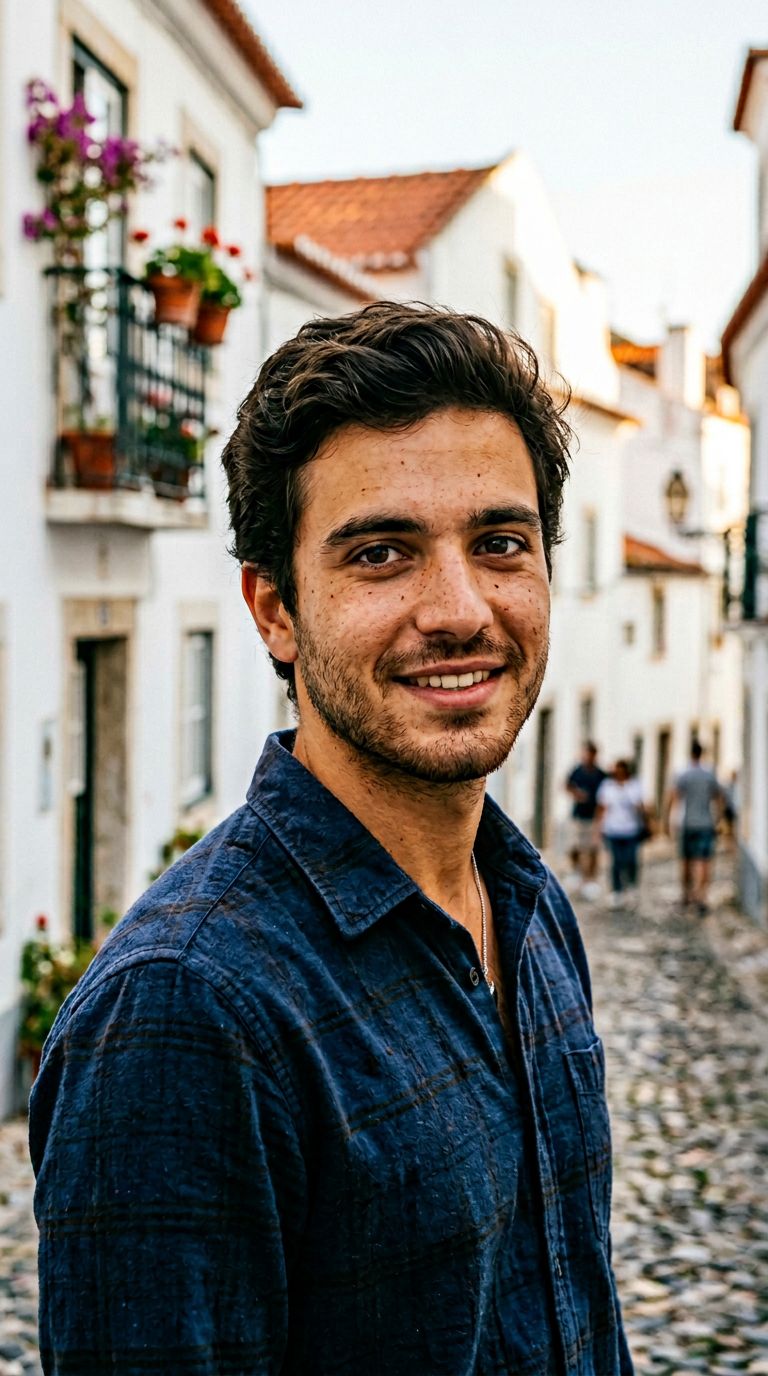 Young man from Portugal