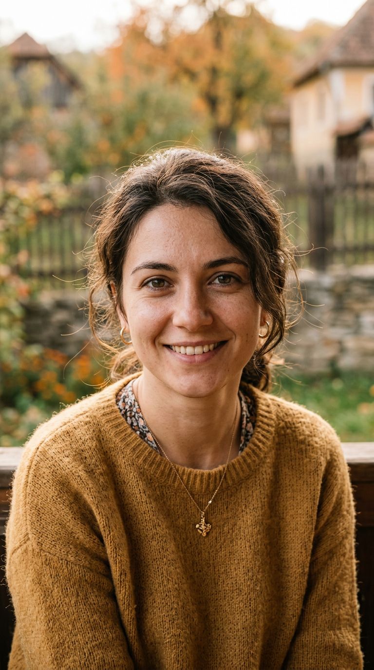 Young woman from Romania