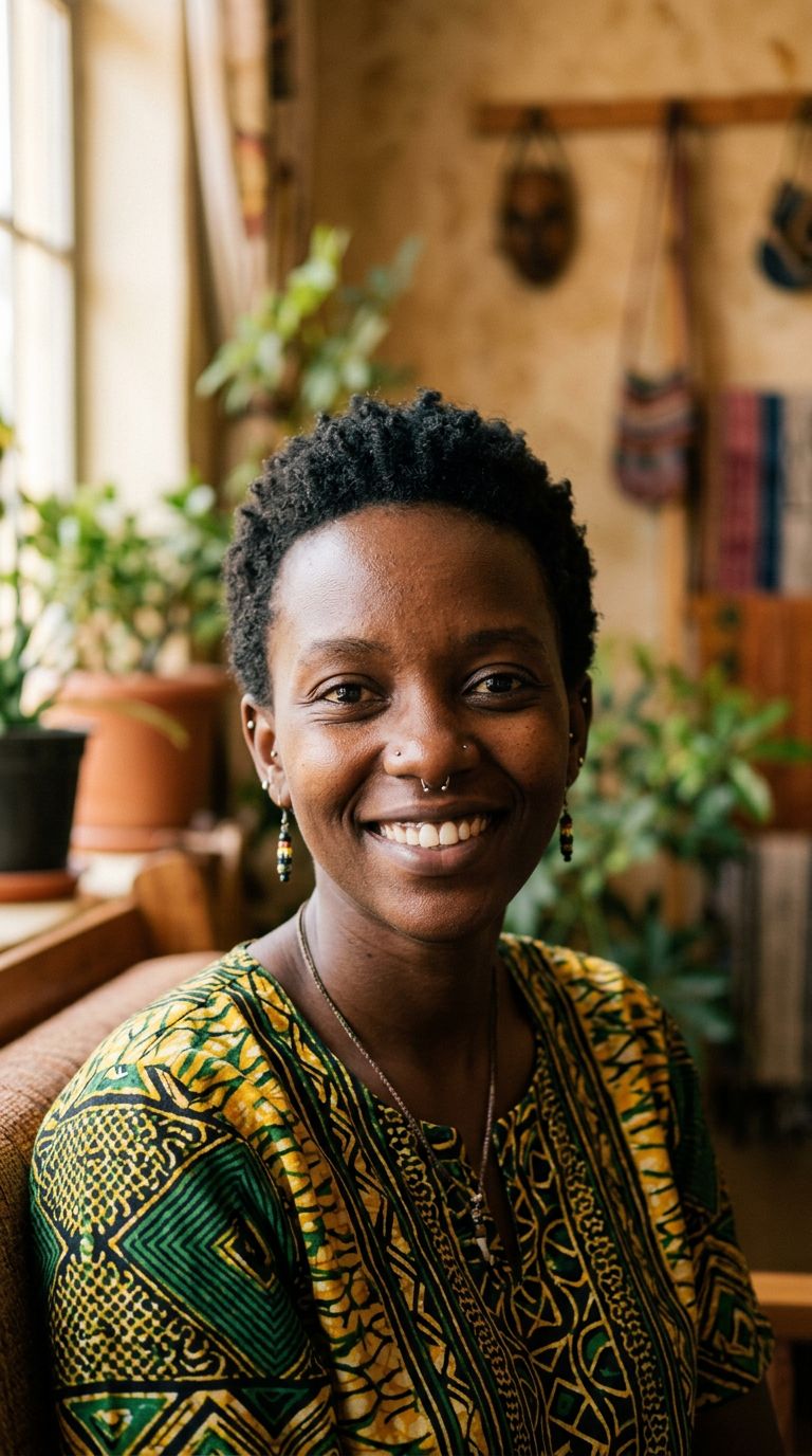 Nonbinary person from Rwanda