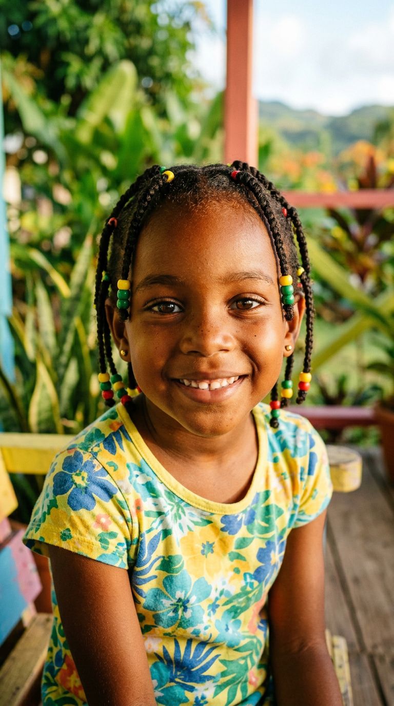 Child from Saint Lucia