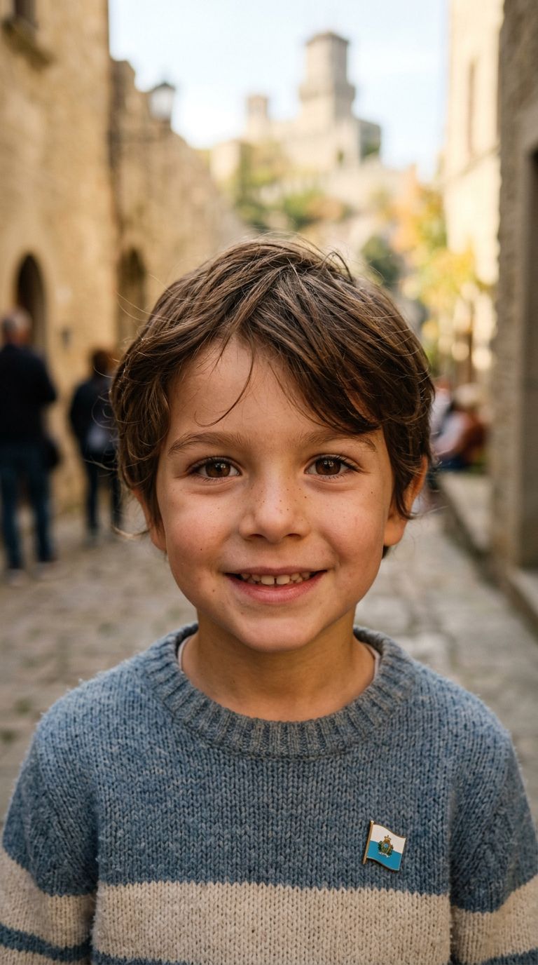Child from San Marino