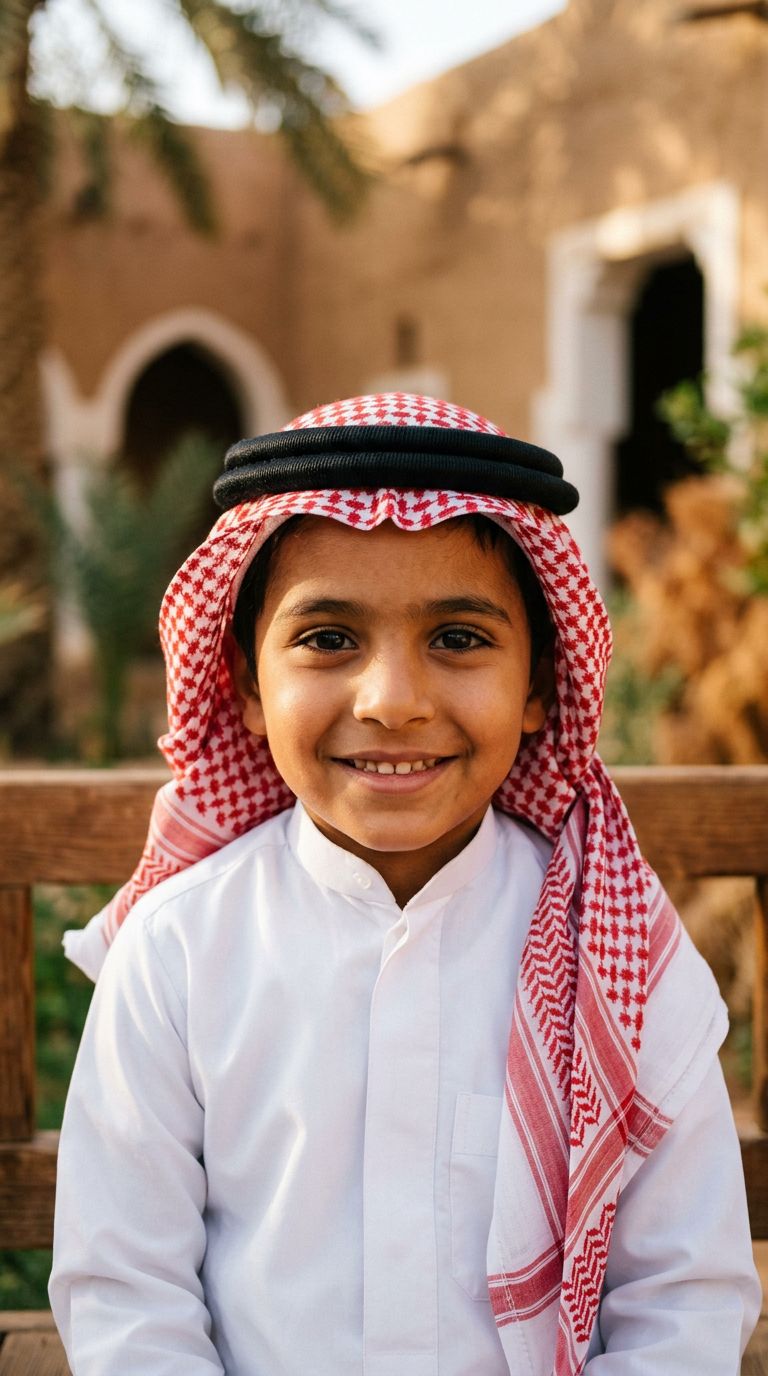 Child from Saudi Arabia