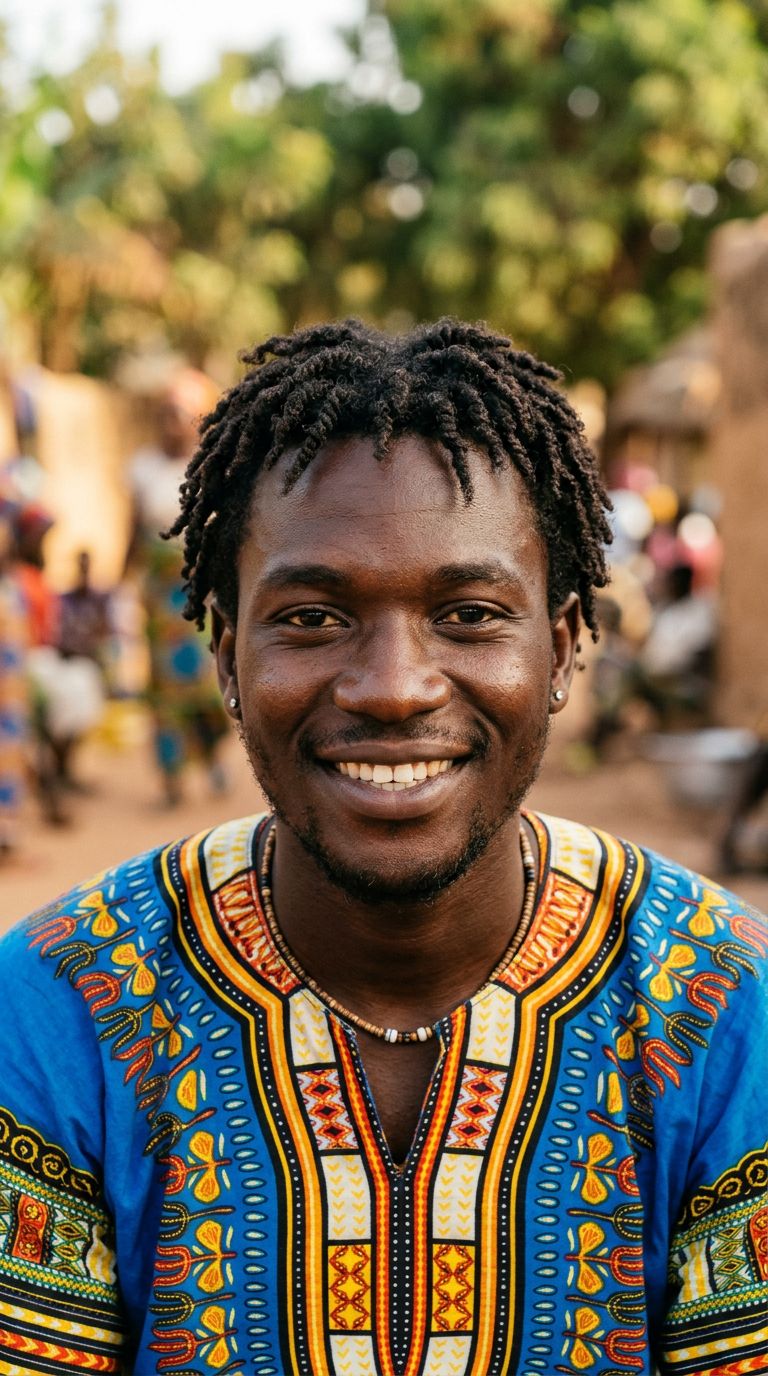 Young man from Senegal