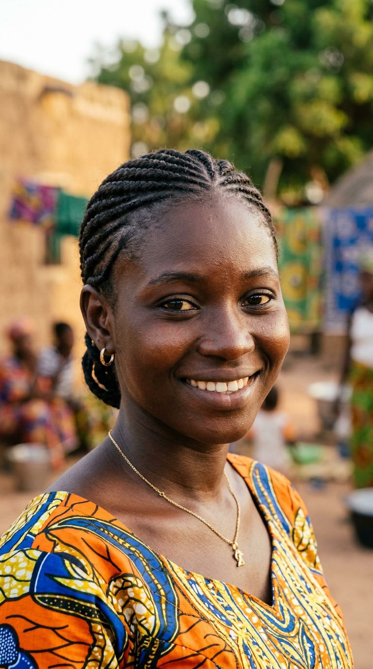 Young woman from Senegal