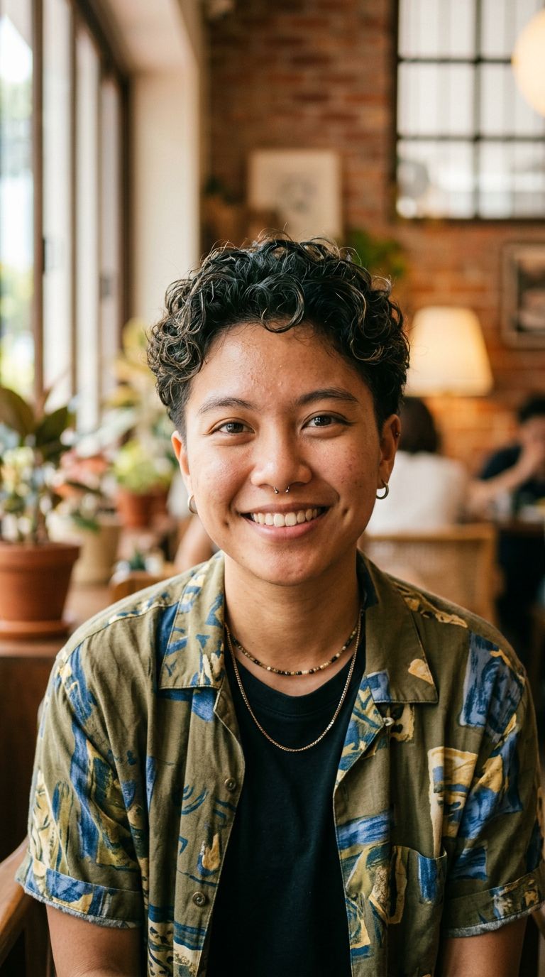 Nonbinary person from Singapore