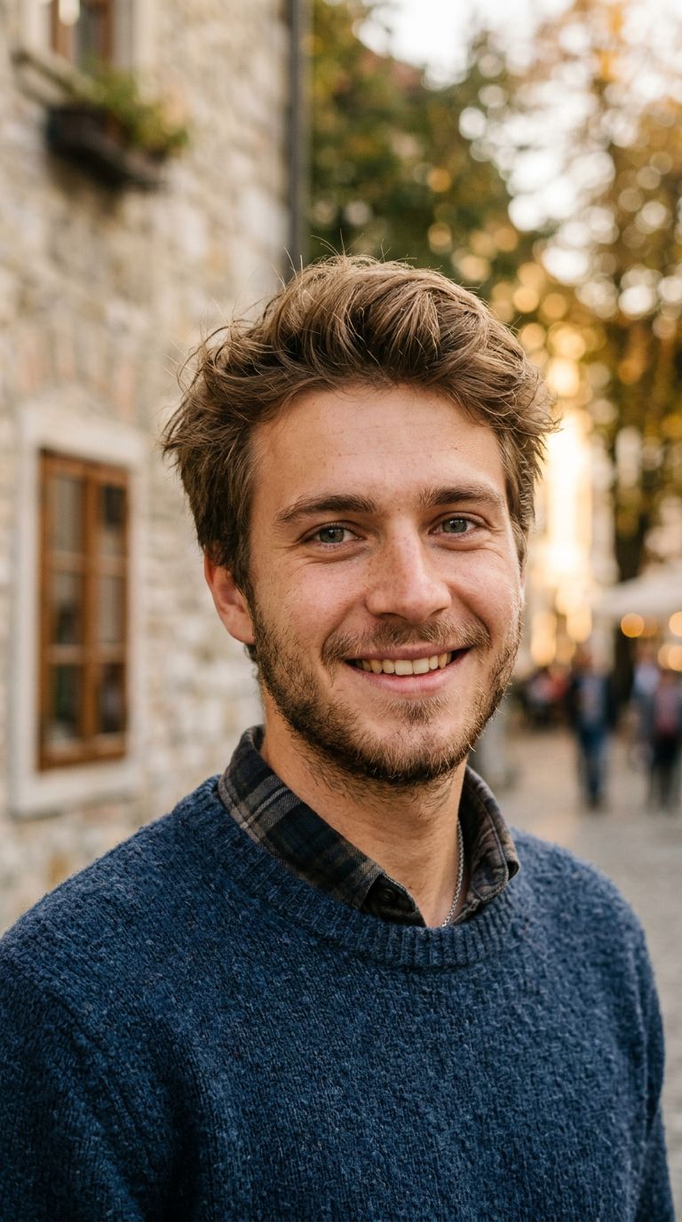 Young man from Slovenia