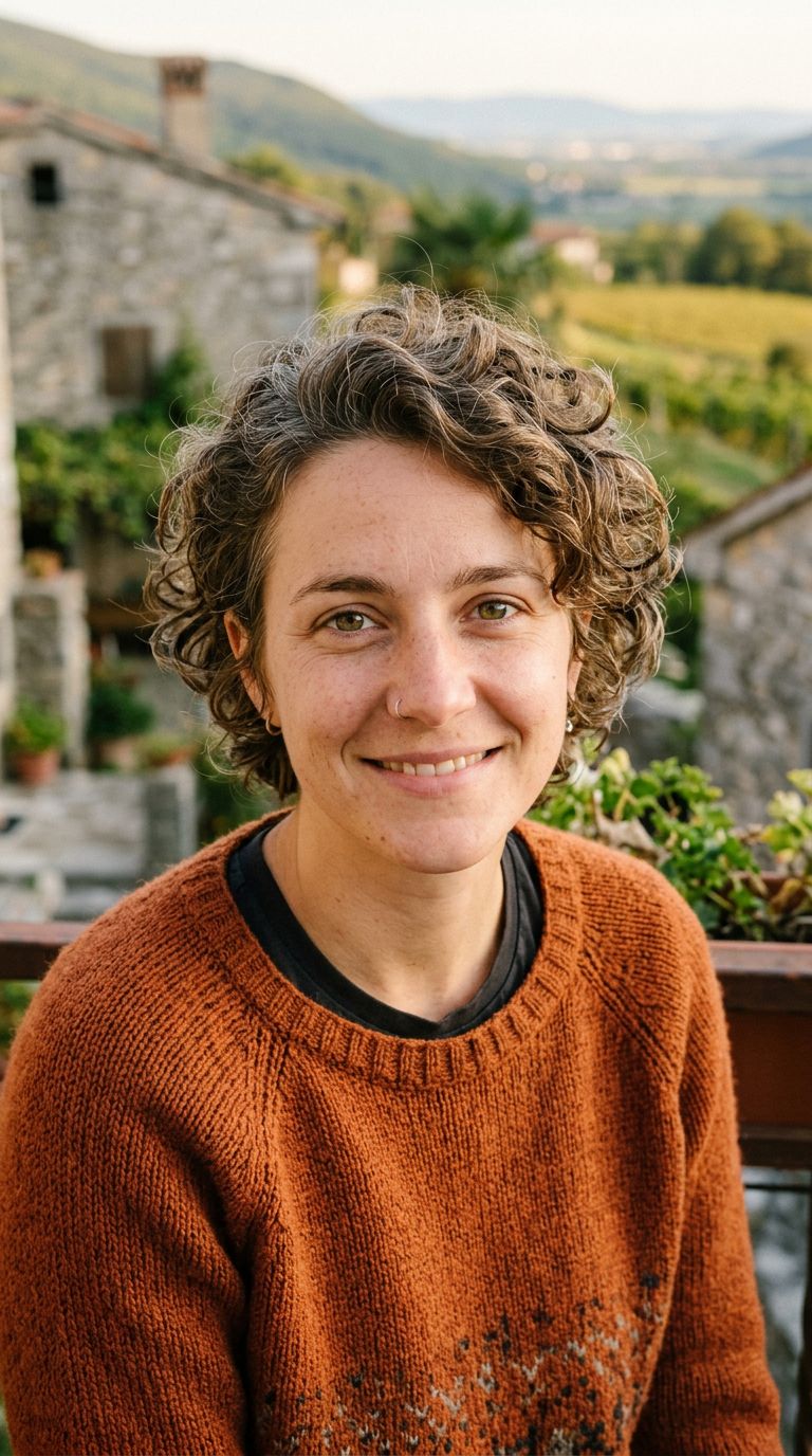 Nonbinary person from Slovenia