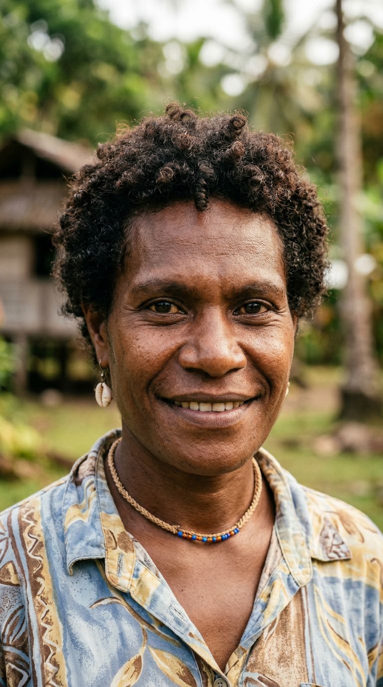 Nonbinary person from Solomon Islands