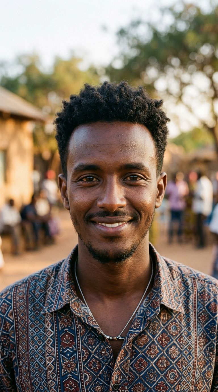 Young man from Somalia