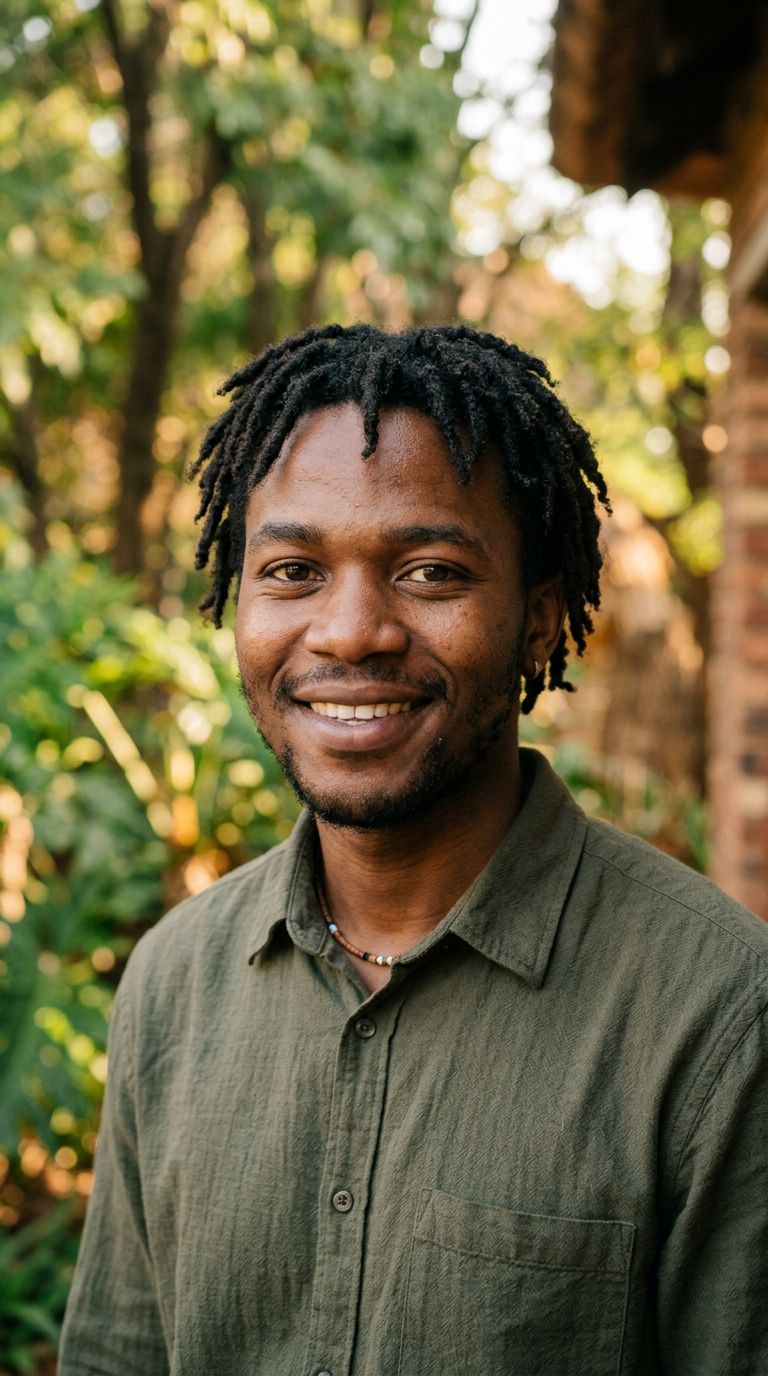 Young man from South Africa