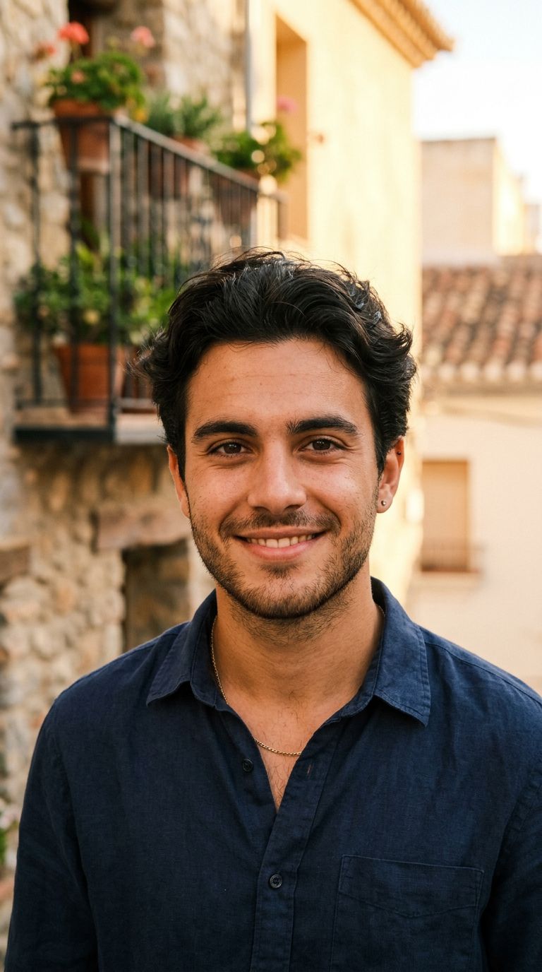 Young man from Spain