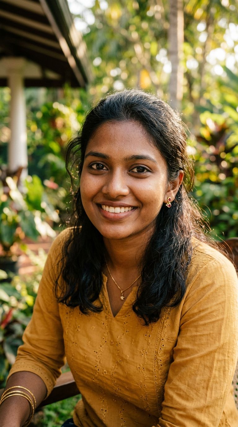 Young woman from Sri Lanka