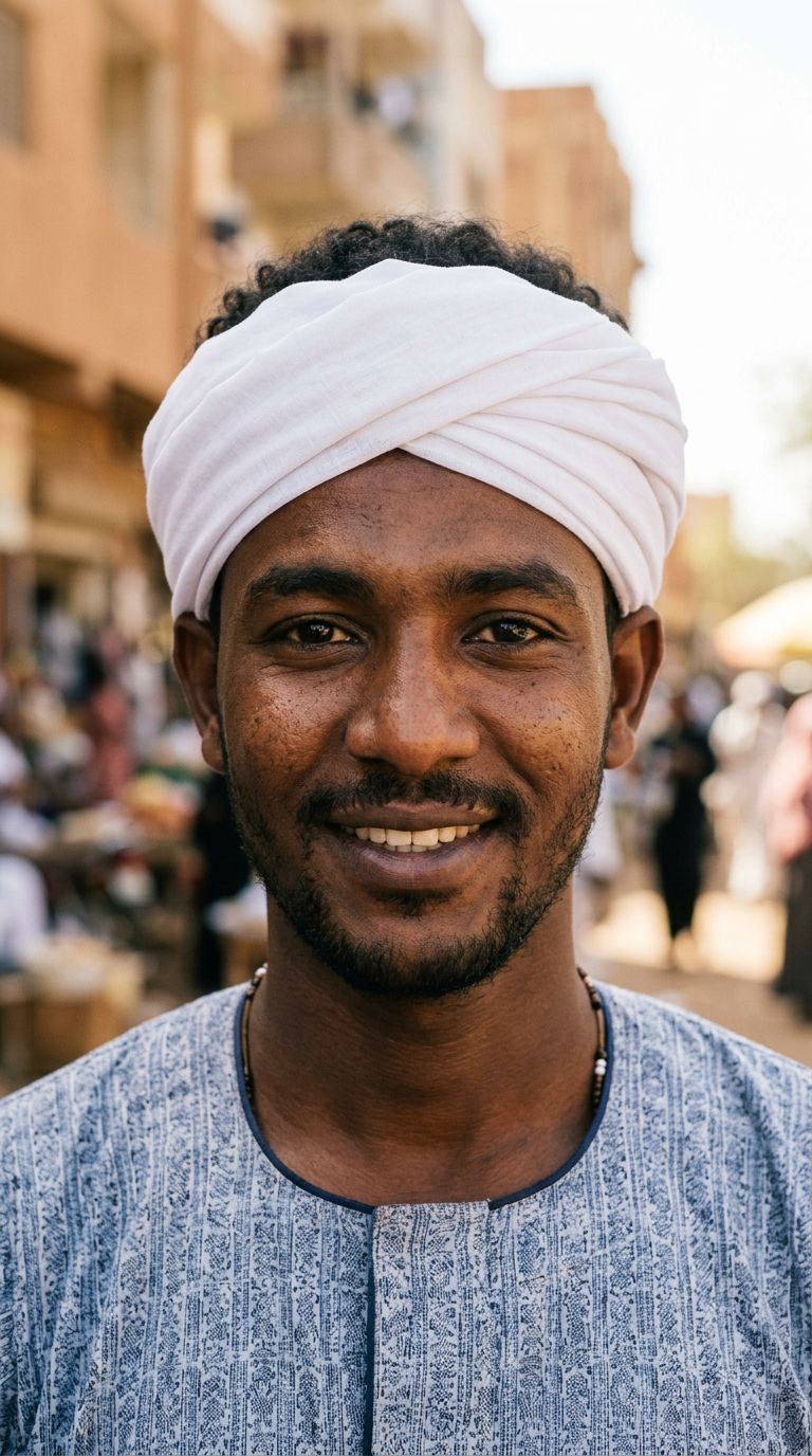 Young man from Sudan