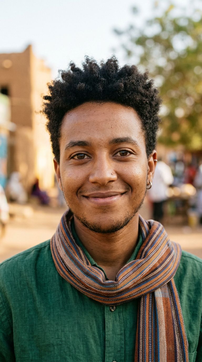 Nonbinary person from Sudan