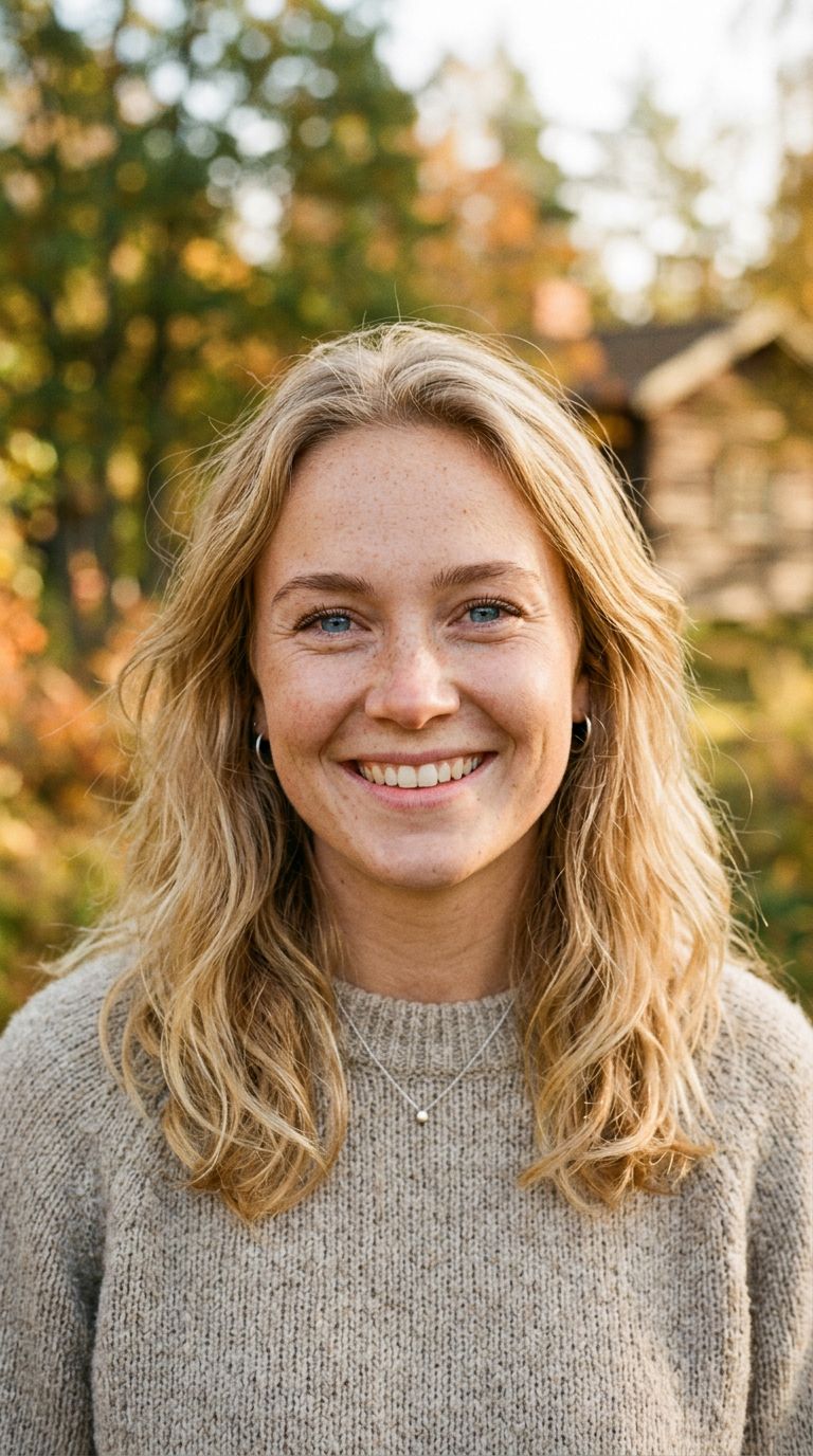 Young woman from Sweden