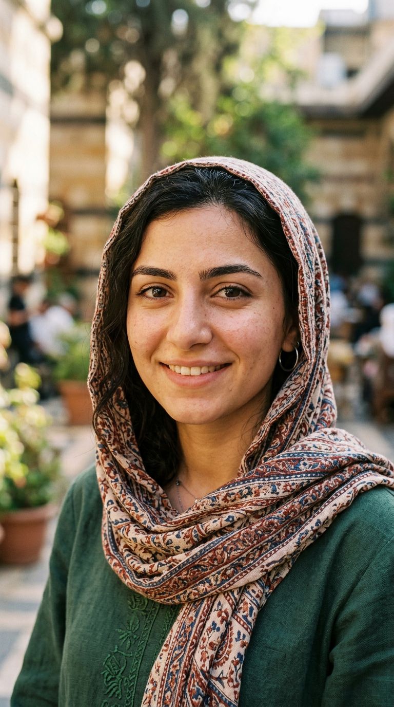 Young woman from Syria