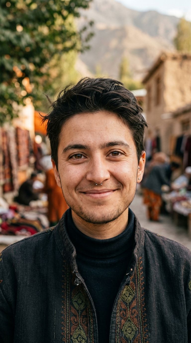 Nonbinary person from Tajikistan