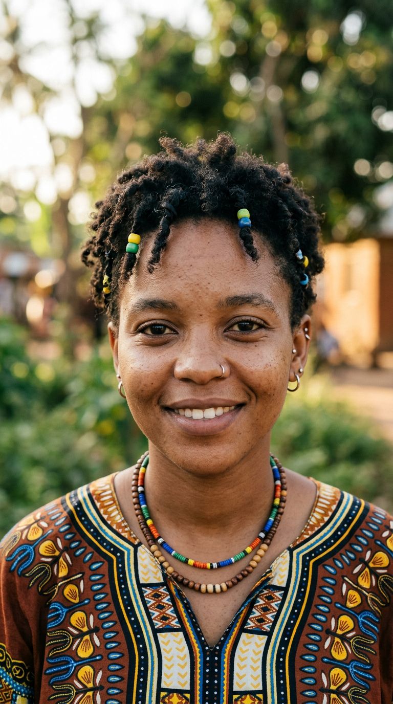 Nonbinary person from Tanzania