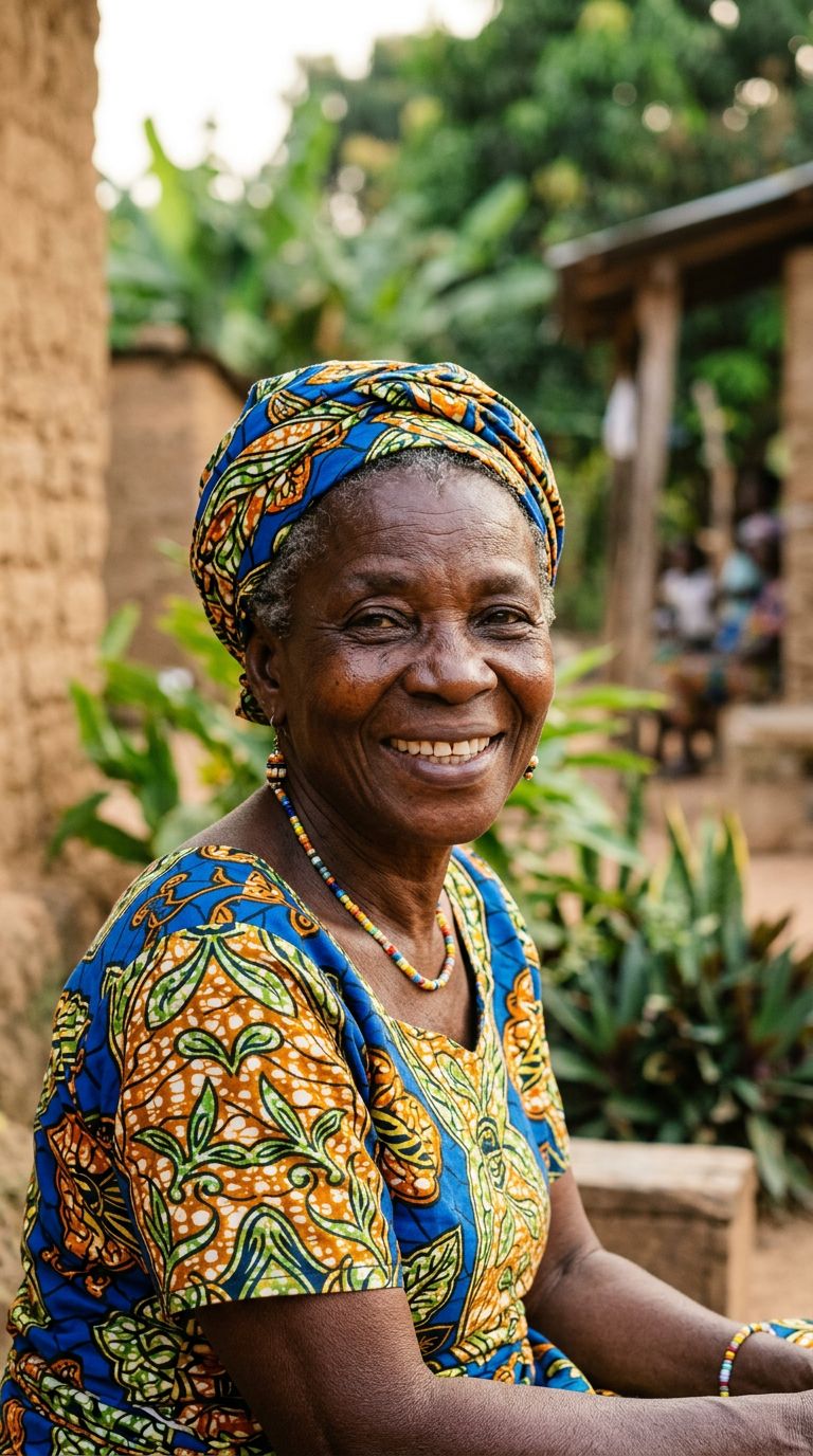 Elderly woman from Togo