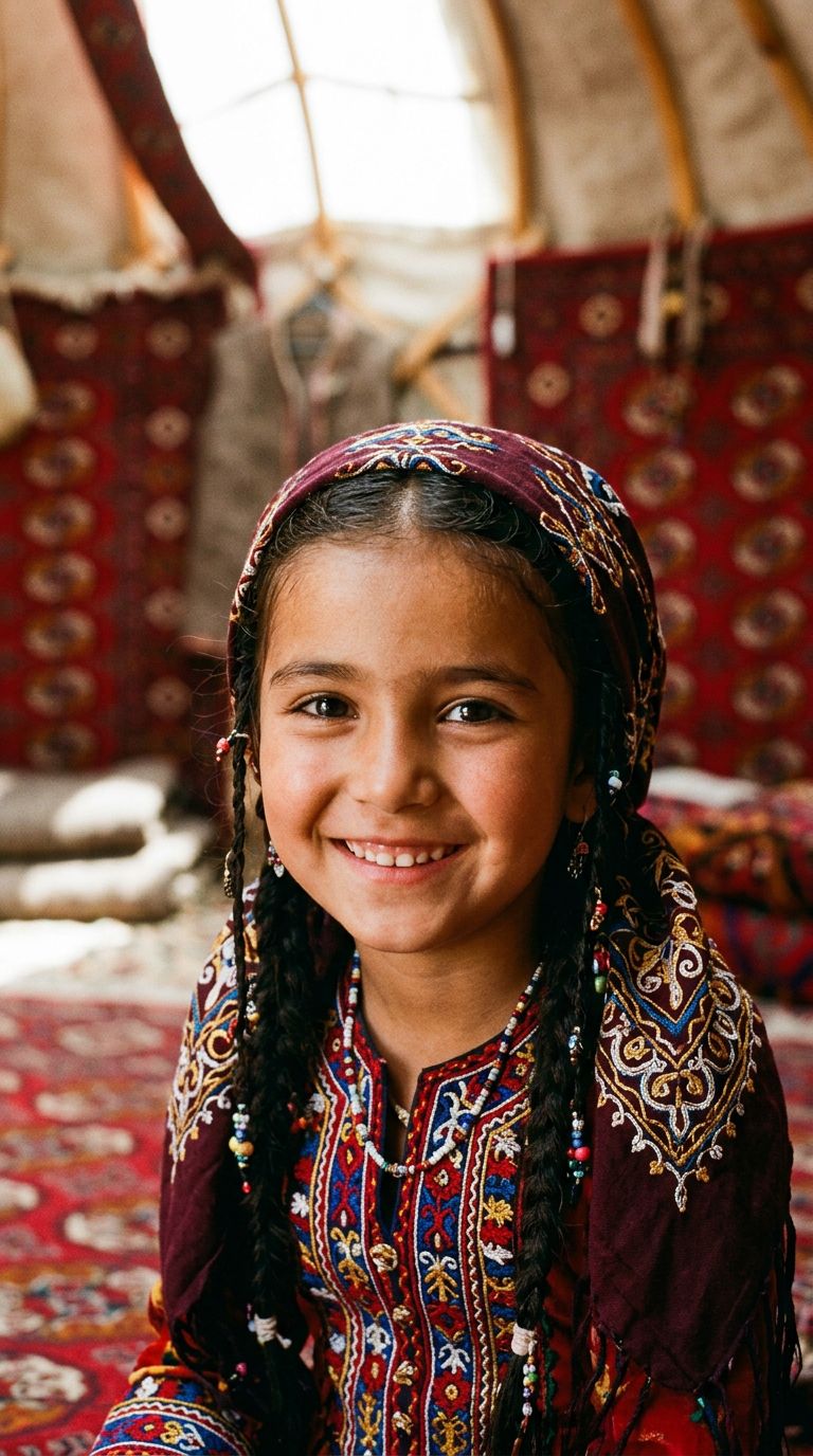 Child from Turkmenistan
