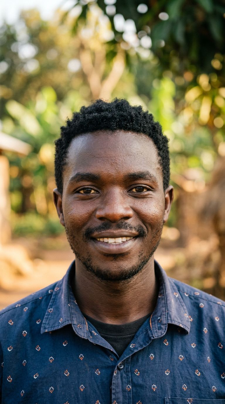Young man from Uganda