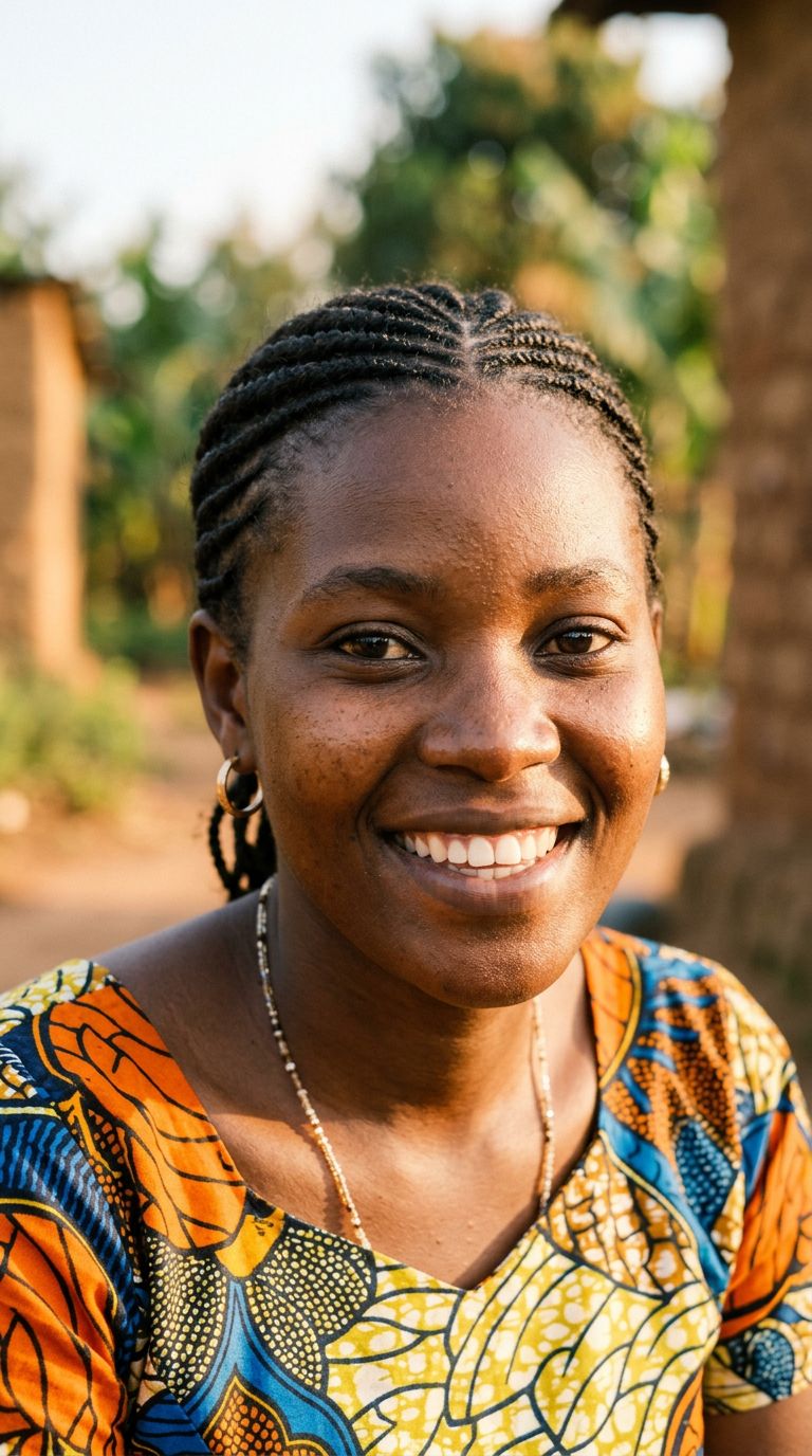 Young woman from Uganda