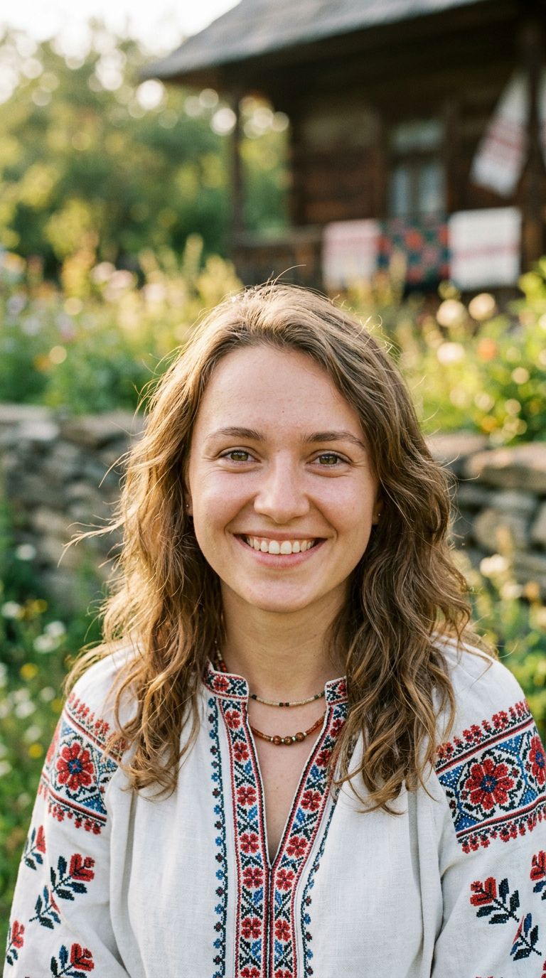 Young woman from Ukraine