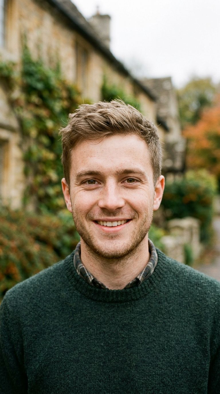 Young man from United Kingdom