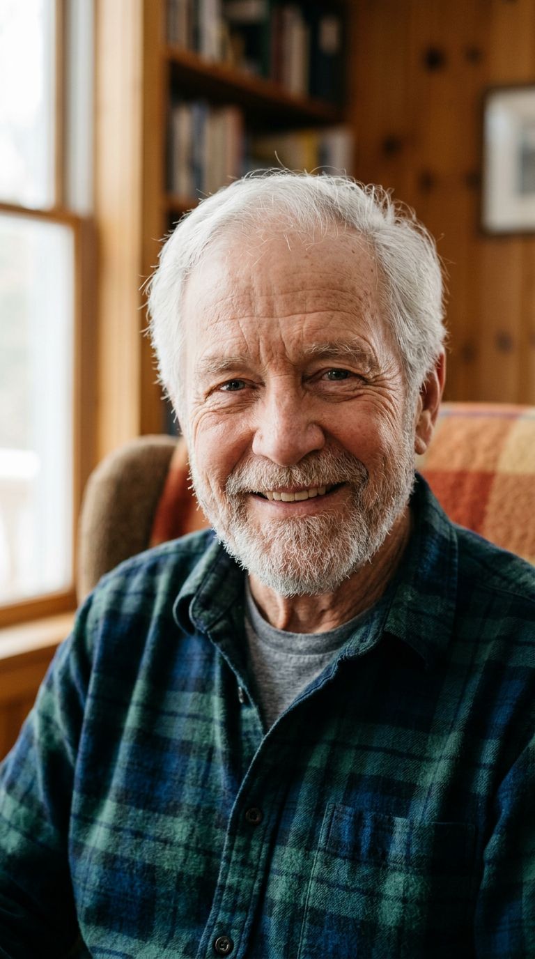 Elderly man from United States