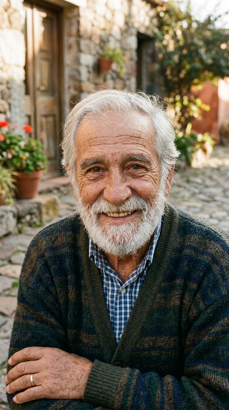 Elderly man from Uruguay