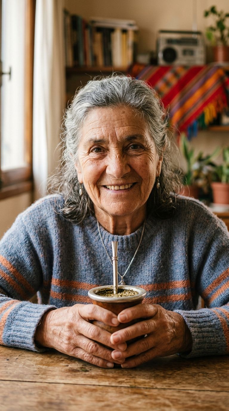 Elderly woman from Uruguay