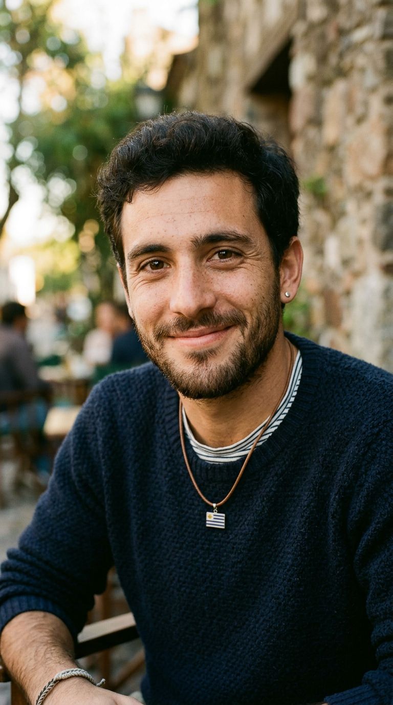 Young man from Uruguay