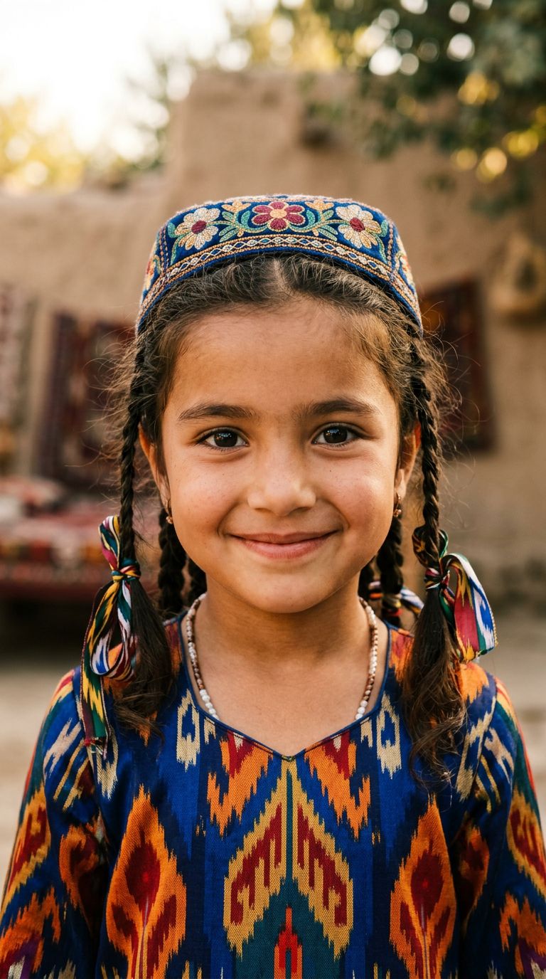 Child from Uzbekistan