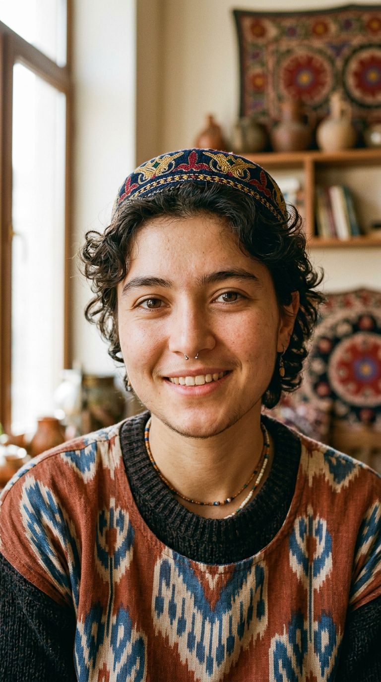 Nonbinary person from Uzbekistan
