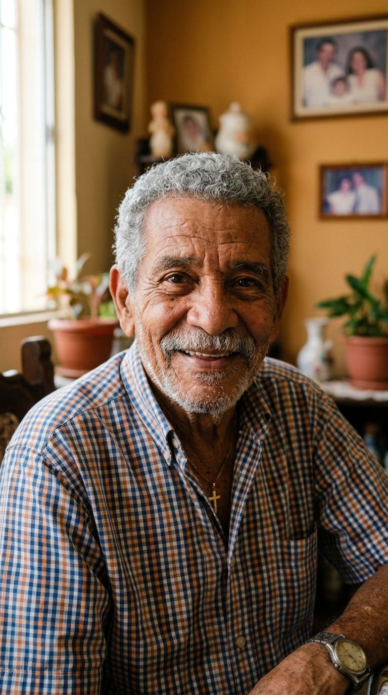 Elderly man from Venezuela