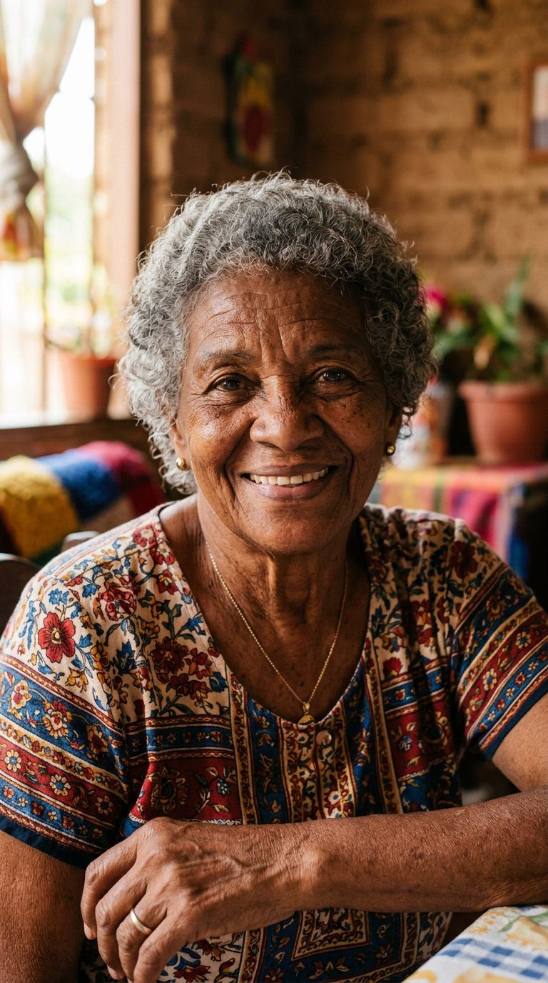 Elderly woman from Venezuela