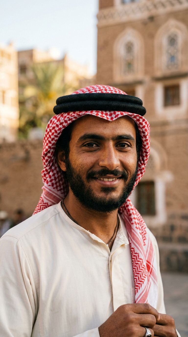 Young man from Yemen