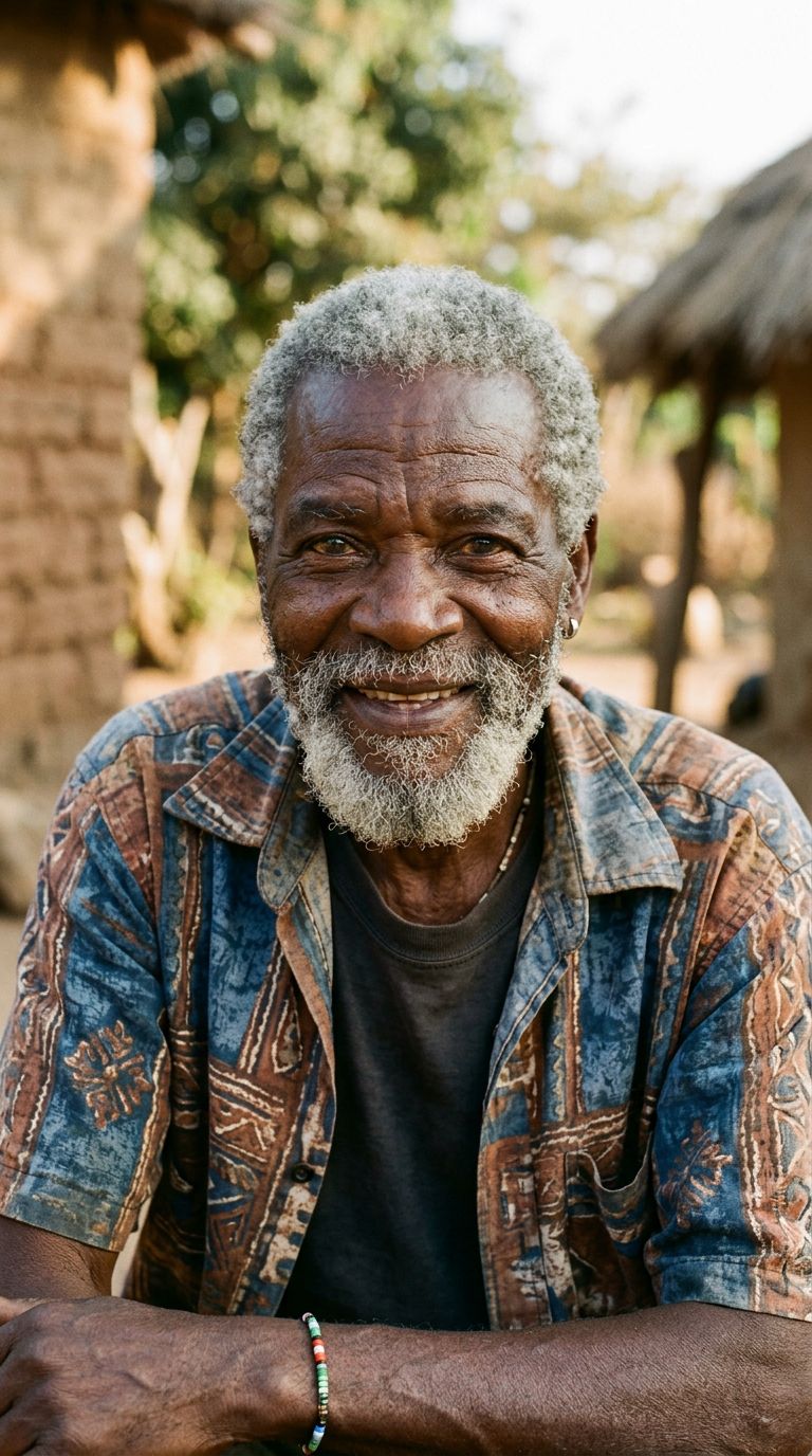 Elderly man from Zimbabwe