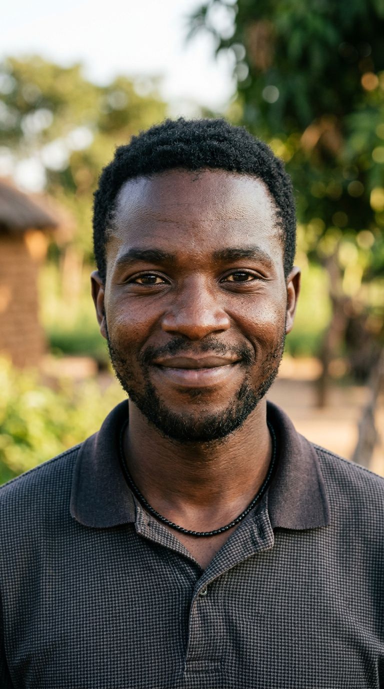 Young man from Zimbabwe
